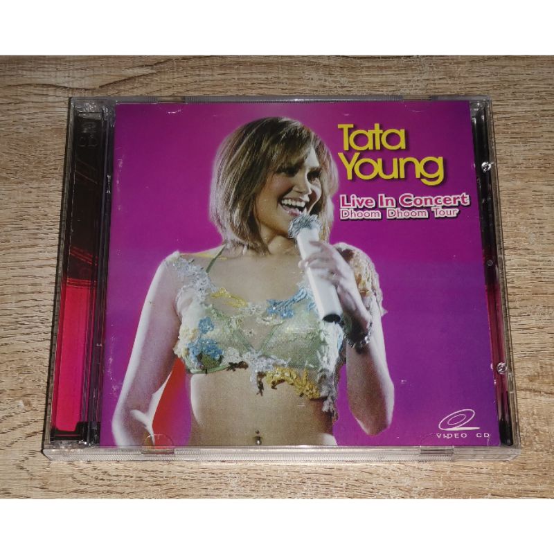 Tata Young ทาทายัง วีซีดี 2 VCD Concert Live in Concert Dhoom Dhoom Tour / Not CD ไม่ใช่ ซีดี