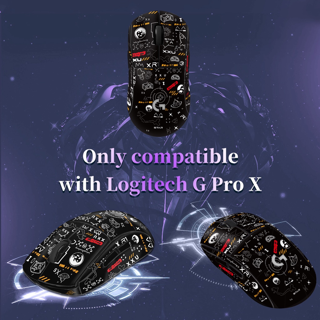 Ucons เทปสติกเกอร์ กันลื่น กันน้ํา กันฝุ่น สําหรับเมาส์ Logitech G Pro Wireless G Pro X SUPERLIGHT