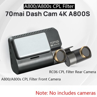 สติกเกอร์ติดกล้องหลัง สําหรับ 70 Mai Dash Cam A800S CPL Polarizing Or RC06 CPL 70Mai A800