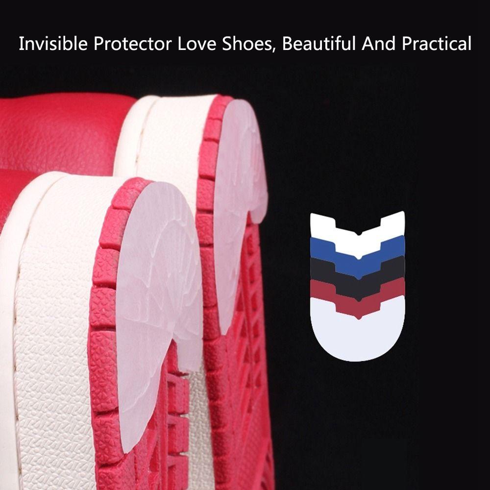 Weekw Heel Outsoles Pad ผู้หญิงสะดวกทนต่อการสึกหรอ Anti Skid รองเท้าผ้าใบส้นรองเท้ายางรองเท้าส้นสูง Sole ฟิล์มป้องกัน Soles Protector สติกเกอร์