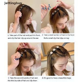 [Jettingbuy] กิ๊บติดผมหน้าม้า ด้านข้าง ทรงคงที่ เครื่องประดับ สําหรับผู้หญิง สินค้าใหม่