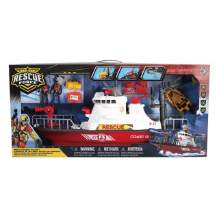 Toys R Us Rescue Force เรสคิว ฟอร์ส เมก้า ไฟร์ โบ๊ท เพลย์เซ็ต (923004)