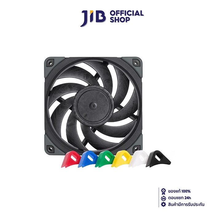 CASE FAN (พัดลมเคส) NOCTUA NF-A12x25 PWM CHROMAX.BLACK.SWAP