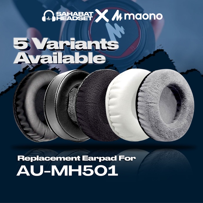 แผ่นรองหูฟัง Earpad Earcup Maono AU-MH501 AU MH501 501 แผ่นโฟม
