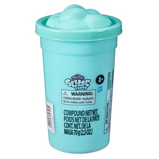 HASBRO PLAY DOH รุ่น F1714 PD FEATHERY FLUFF MEGA CAN TEAL
