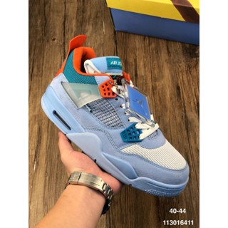 Air jordan 4 retro michael aj4 รองเท้ากีฬา รองเท้าบาสเก็ตบอล UNVC