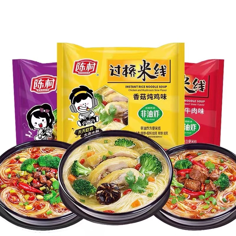 🍜หม่าล่าเส้นหมี่สะพานยูนนาน 100g/过桥米线