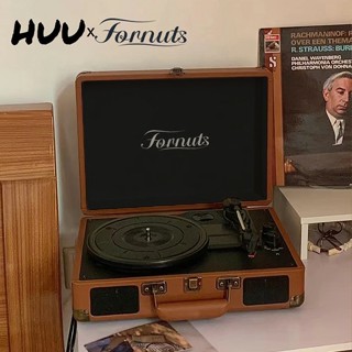  ส่งจากกรุงเทพ Fornuts เครื่องเล่นแผ่นเสียง แผ่นเสียงไวนิล แผ่นเสียง vinyl ลำโพง บลูทูธ ลำโพง ลำโพง บลูทูธ เบส img 0
