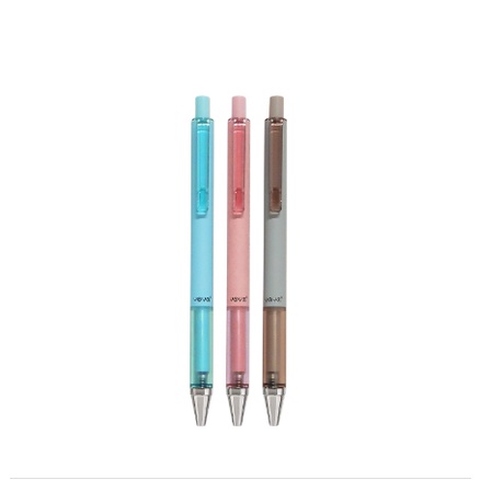 (KTS)ปากกาเจลYOYA1815 Gel Pen 0.5mm หมึกสีน้ำเงิน ด้ามคละสี
