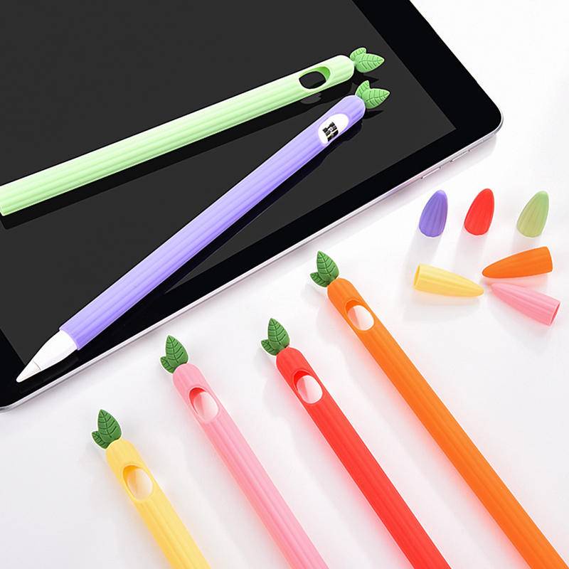 เคสป้องกันสําหรับ Apple Pencil 1 2 Pen Point Stylus Penpoint Cover เคสซิลิโคนสําหรับ Apple Pencil2 ส