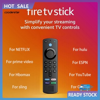 Cood รีโมตคอนโทรลทีวี เสียงเสถียร อุปกรณ์เสริม สําหรับ Fire TV Stick Lite 4K