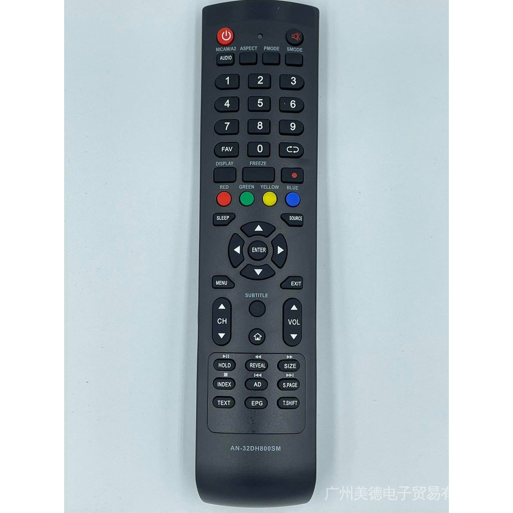 รีโมทคอนโทรลสําหรับทีวีพร้อมปุ่มแช่แข็งรุ่น an32dh800sm/an40df800sm/AN-LT5033/AN-40HS523AN รีโมทคอนโ