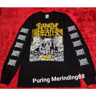 เสื้อแขนยาว Napalm Death - Scum