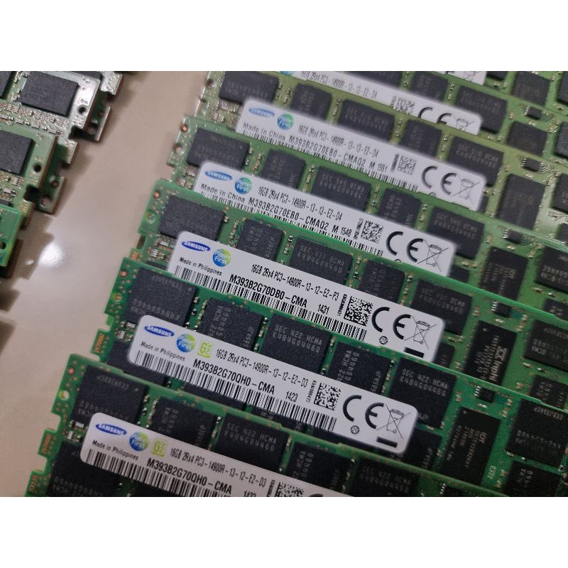 Ram Memory Server Workstation 16Gb 2Rx4 Pc3 14900R ECC Register