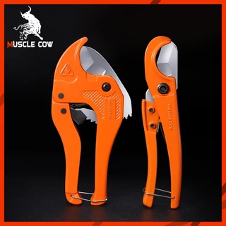 MUSCLE COW คีมตัดท่อ คัตเตอร์ตัดท่อน้ำ คัตเตอร์ตัดท่อ PVC คัตเตอร์คัตเตอร์ ตัดได้ 3-39/3-42mm,