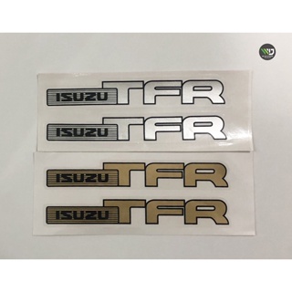 *1 ชุด มี 2 ชิ้น* สติกเกอร์ ISUZU TFR  **หากมีข้อสงสัยทักแชทก่อนสั่งซื้อสินค้า**