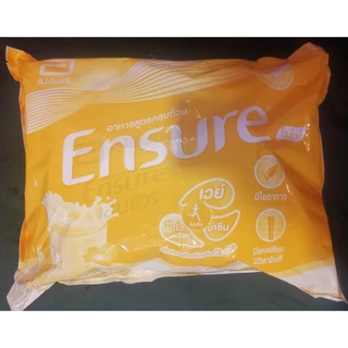 เอนชัวร์กลิ่นธัญพืช (สูตรหวานน้อย)ชนิดเติม 2400 กรัม Ensure Wheat 2400 g Exp.05/2027