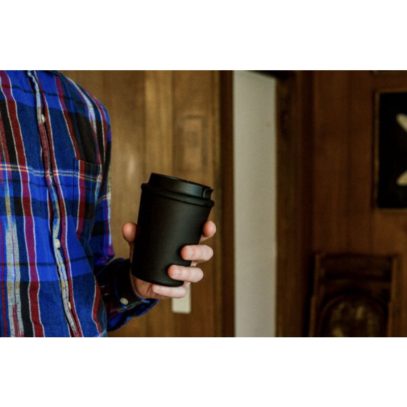 แก้วกาแฟพลาสติก จาก ญี่ปุ่น Rivers Wall Mug Sleek ราคา ถูกที่สุด ดีลบีเคเค แกลเลอรีภาพที่ 3