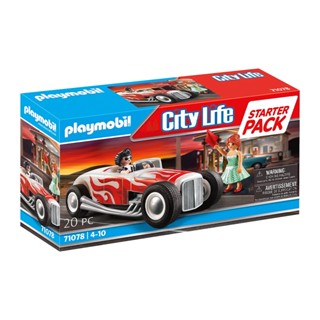 Playmobil 71078 Starter Pack Hot Rod สตาร์ทเตอร์ แพ็ค รถฮอทโรด