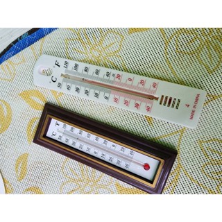 ปรอทวัดอุณภูมิอากาศ THERMOMETER แพ็คคู่ ขนาด 6 และ 7.7 นิ้ว