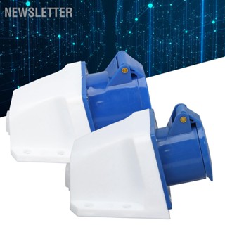 Newsletter ปลั๊กซ็อกเก็ตตัวเมีย 3Pin Ip44 กันน้ํา 16A 32A 3 Pin 220‐250V