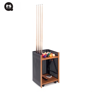 RS Barcelona Mou Floor Cue Rack Black