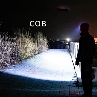 Ztd ไฟฉายสวมศีรษะ LED COB ขนาดเล็ก 3 โหมด กันน้ํา 13TH