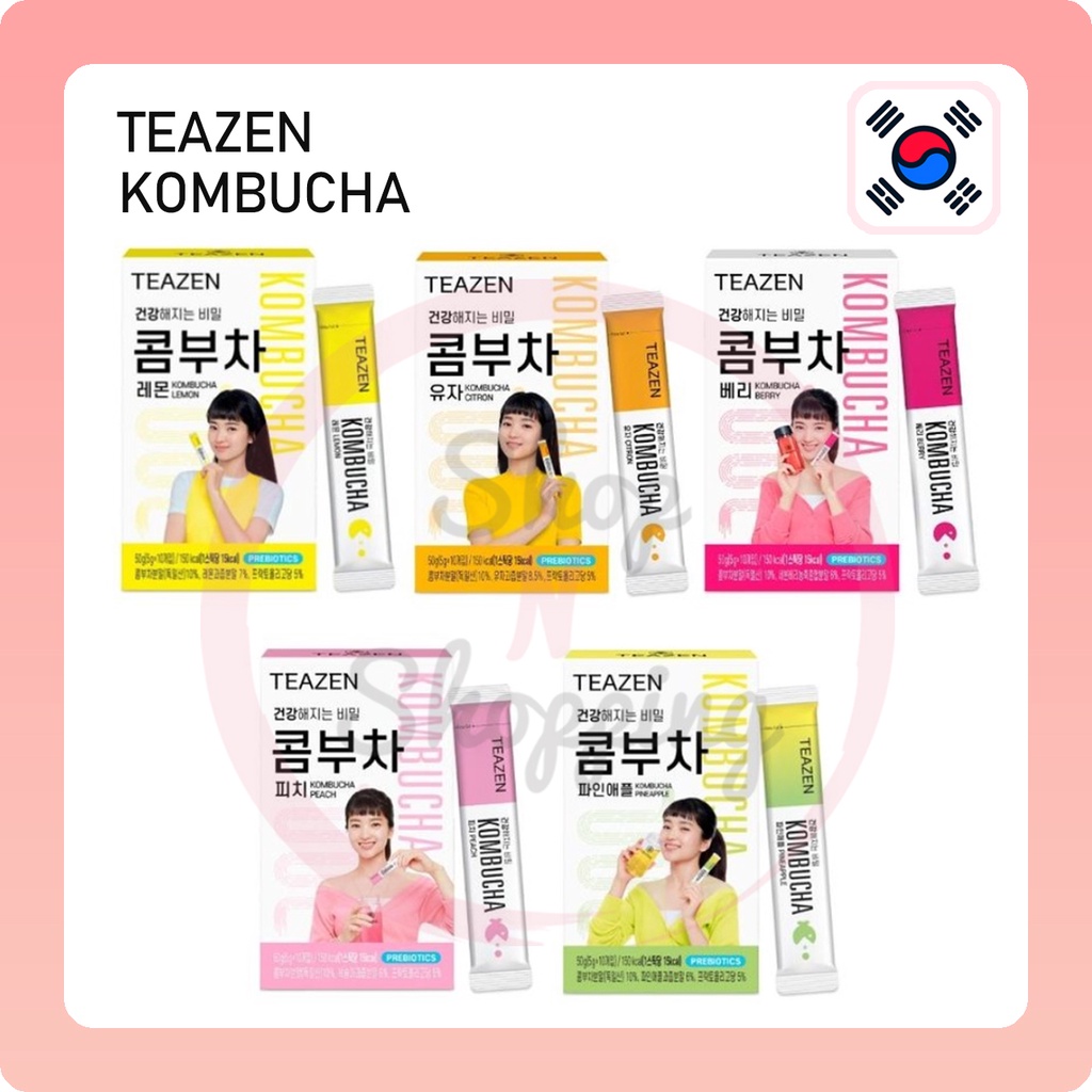 ⭐อาหารเกาหลี⭐ Teazen KOMBUCHA (5 กรัม X 30 ถุง) / ส่งไปยังเกาหลี
