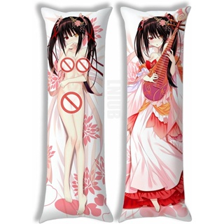 ปลอกหมอนอิง ลายการ์ตูนอนิเมะ Nightmare Tokisaki Kurumi Hugging Body Date A Live Dakimakura ขนาด 23x70 นิ้ว 60x180 ซม. สําหรับเด็กผู้หญิง