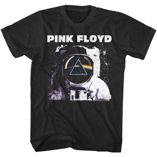 Pink Floyd Prism Moon Landing Astronout Mens T shirt Live Rock Concert Tee