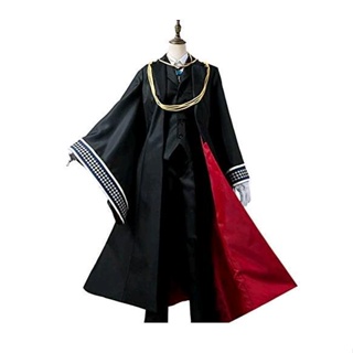 พร้อมส่ง เครื่อง แต่งกาย เสื้อคลุมสีดำ Cosplay The Ancient Magus Bride｜Elias