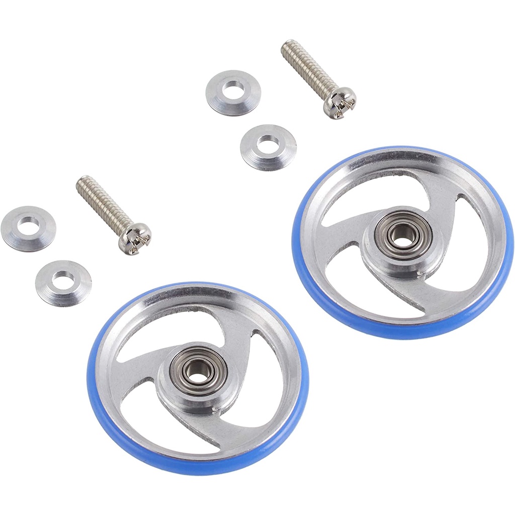 โรลใบพัด 19mm <Tamiya 15251 - 19mm Aluminum Roller w/plastic Ring>