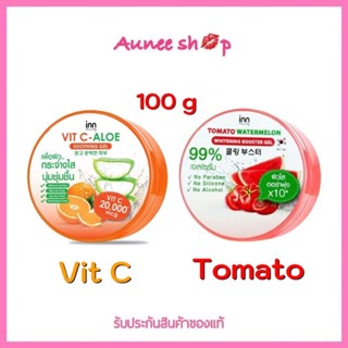 ถูก แท้ 100% คืนความสดใสไร้ริ้วรอยให้แก่ผิวด้วย Inn Vit C&amp; tomato Aloe Soothing Gel อินน์ บิวตี้ วิตซี - อโล ชูตติ้ง เจล