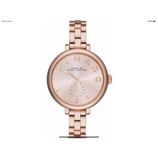 นาฬิกา MARC JACOBS WOMENS MBM3364 SALLY ROSE DIAL พร้อมกล่อง (ใหม่)