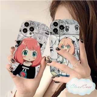 เคสโทรศัพท์มือถือ ซิลิโคนนิ่ม กันกระแทก ลายการ์ตูนอนิเมะเด็กผู้หญิงน่ารัก สองมิติ สําหรับ iPhone 14 13 12 11 Pro Max X Xr Xs 8 7 6 Plus SE 2020