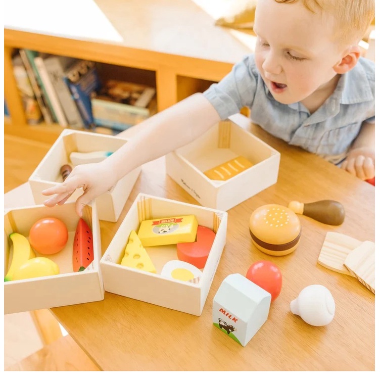 Melissa & Doug لعبة مجموعات الطعام الخمس — صورة 8