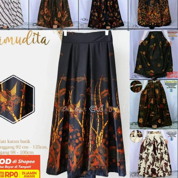 Booming BATIK SKIRT 28 motifs SUPERIOR FABRIC JAYA PAY AT GIRLS BOTTOM PLACE