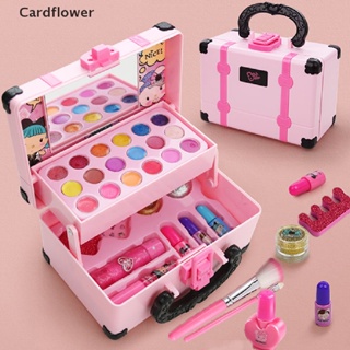 &lt;Cardflower&gt; 1Set Kids Makeup Kit For Girl Safe Cosmetics Toys Set Cosmetics Playing Toys On Sale