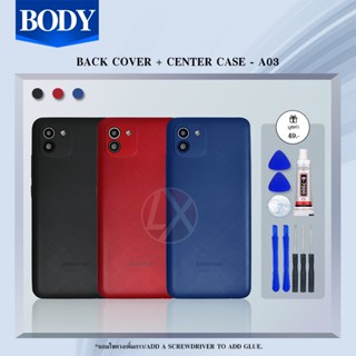 บอดี้ Body（ฝาหลัง+ เคสกลาง) Samsung A03 / SM-A035