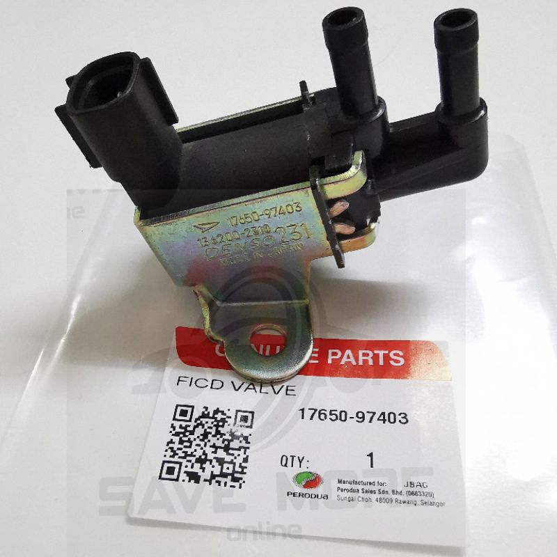 17650-97403 PERODUA MYVI / MYVI LB / ALZA / VIVA FICD วาล์วโซลินอยด์วาล์ว