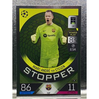 Marc-andre ter Stegen การ์ดนักฟุตบอล 22/23 การ์ดสะสม FC Barcelona การ์ดนักเตะ บาเซโลน่า บาร์ซ่า บาร์เซโลน่า บาซ่า