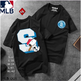 mlb  เสื้อยืดแขนสั้น