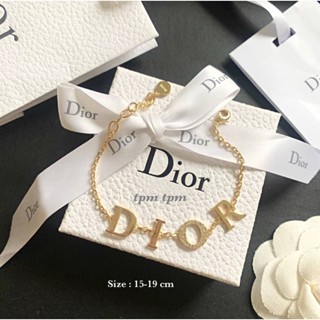 สร้อยข้อมือ Dior CD ดิออร์ งานเพชรCZ