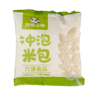 🍚 ข้าว (สูตรไม่ต้องต้ม) เพียงเติมน้ำร้อนปิดฝา10นาที ข้าวหุงสะดวก พกพาง่าย หอพักนักศึกษา ข้าวหุงด่วน 80g