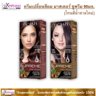 📣กรุณาอ่านรายละเอียด📣 ครีมเปลี่ยนสีผม ดีแคช มาสเตอร์ ซูพรีม 90 มล.| Dcash Master Supreme Color Cream