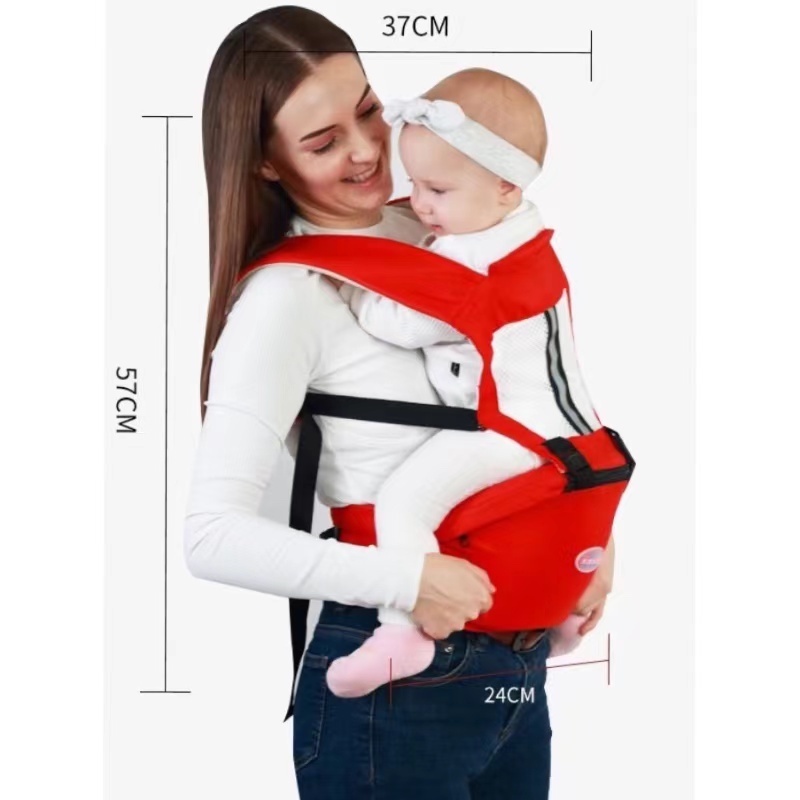Hip seat 2 in 1 แยกชิ้นไดเป้อุ้มเด็ก กระเป๋าอุ้มเด็ก เป้อุ้ม สะพายหน้าและสะพายหลังได้  เป้อุ้มเด็กร