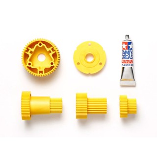 [ชุดแต่งรถบังคับ] TAMIYA 54809 OP.1809 GF-01/G6-01 Gear Set (yellow) ชุดแต่งทามิย่าแท้ rc