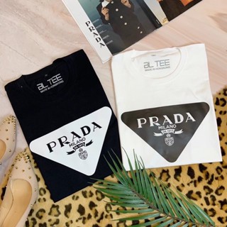 Prd MILANO เสื้อยืด แบรนด์พรีเมี่ยม นําเข้ากระจก ของแท้