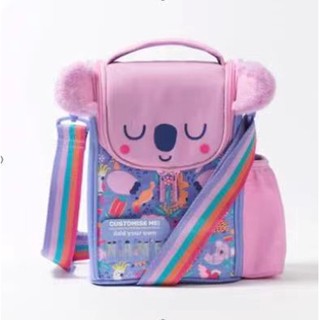 Smiggle Lil Mate Koala กล่องอาหารกลางวัน พร้อมสายคล้อง