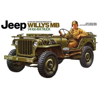 พลาสติก โมเดล ประกอบ TAMIYA สเกล 1/35 Jeep Willys MB. 1/4-Ton Truck (35219)